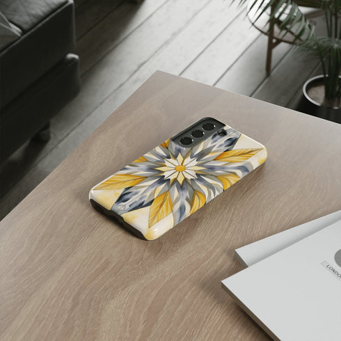 Sunshine Bloom Mosaic - Impact Resistant Phone Case